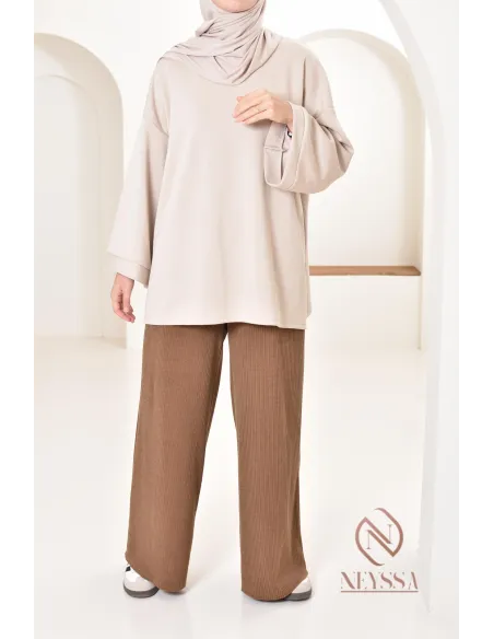 Damen-Cordhose, schön warm für den Winter, lockerer Schnitt.
