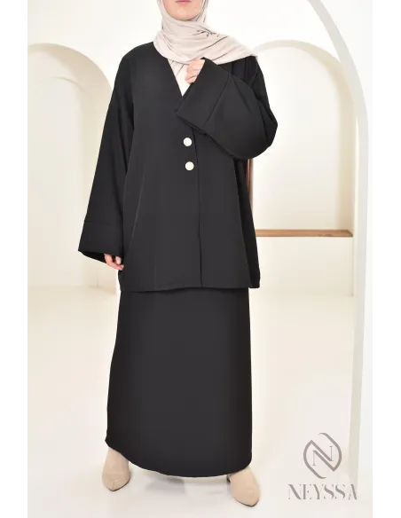Set tunic skirt long modern and modest, ideal woman hijabi