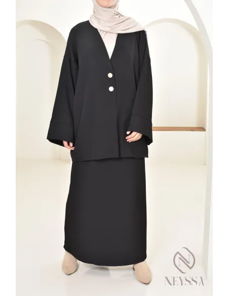 Set tunic skirt long modern and modest, ideal woman hijabi