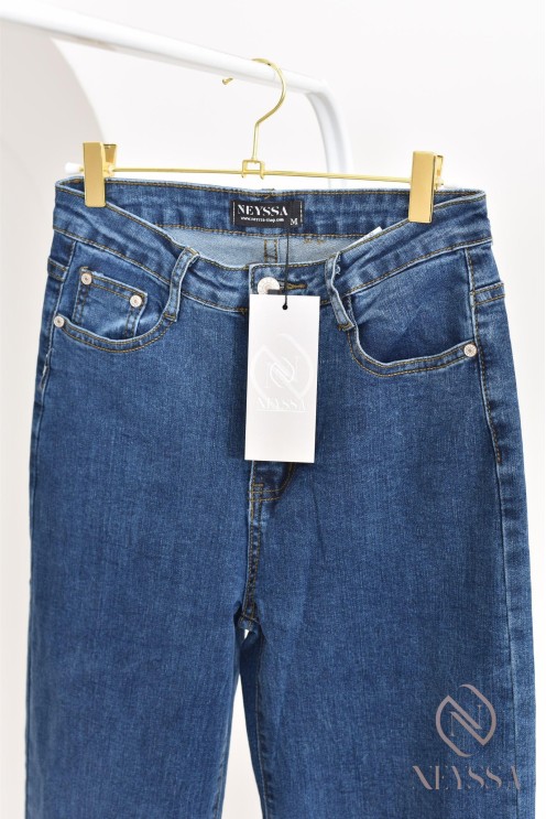 Palazzo en jean ample haut de gamme modest fashion pour hijabi