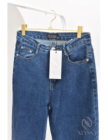 Palazzo en jean ample haut de gamme modest fashion pour hijabi