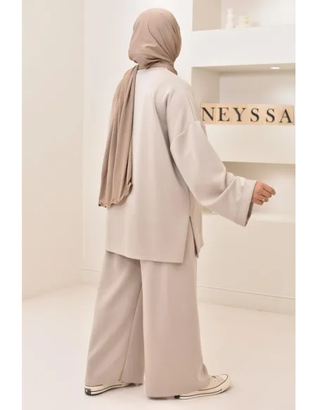 Ensemble 2 pièces style sportwear, look modest hijabi, un must have