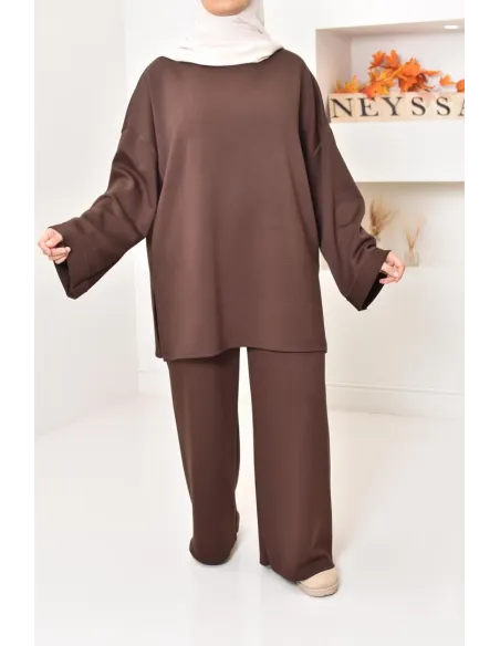 Ensemble 2 pièces style sportwear, look modest hijabi, un must have