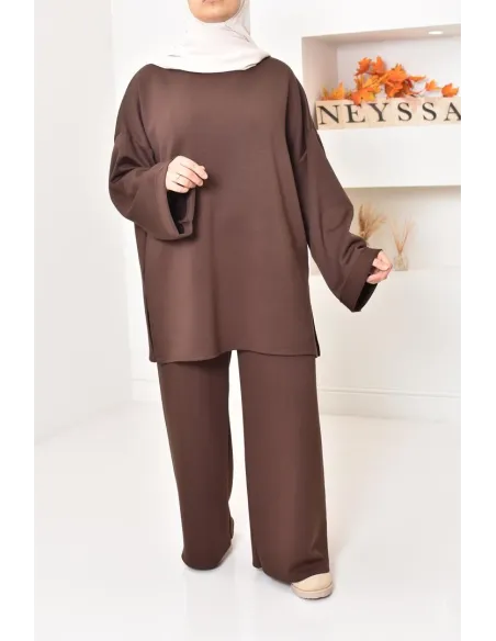 Ensemble 2 pièces style sportwear, look modest hijabi, un must have