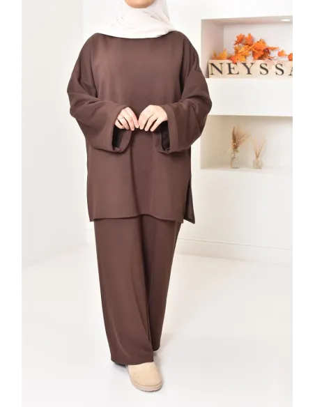 Ensemble 2 pièces style sportwear, look modest hijabi, un must have