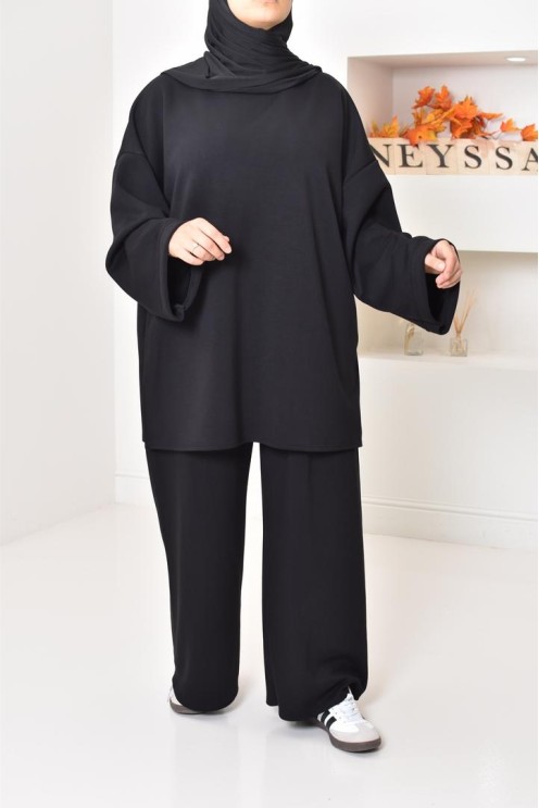 Ensemble 2 pièces style sportwear, look modest hijabi, un must have