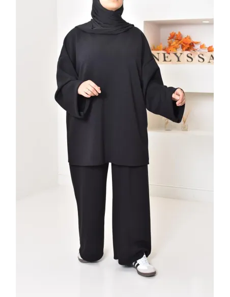 Ensemble 2 pièces style sportwear, look modest hijabi, un must have