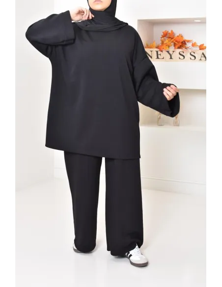 Ensemble 2 pièces style sportwear, look modest hijabi, un must have