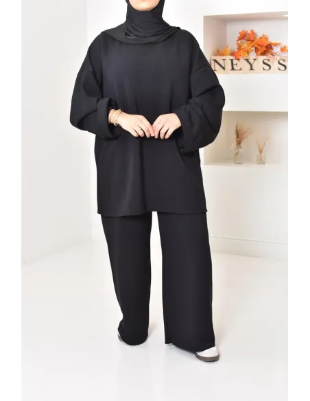 Ensemble 2 pièces style sportwear, look modest hijabi, un must have