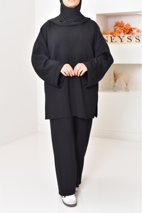 Ensemble 2 pièces style sportwear, look modest hijabi, un must have