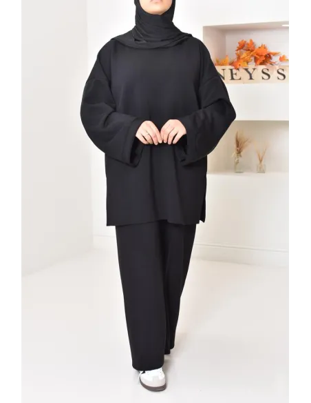 Ensemble 2 pièces style sportwear, look modest hijabi, un must have