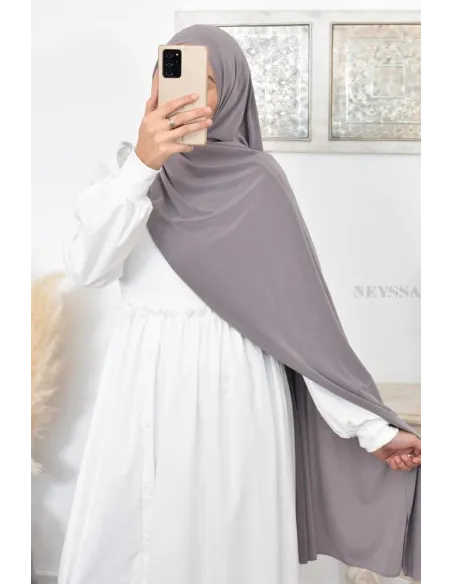 Box femme 4 hijab jersey premium haute qualité idées cadeau musulmane