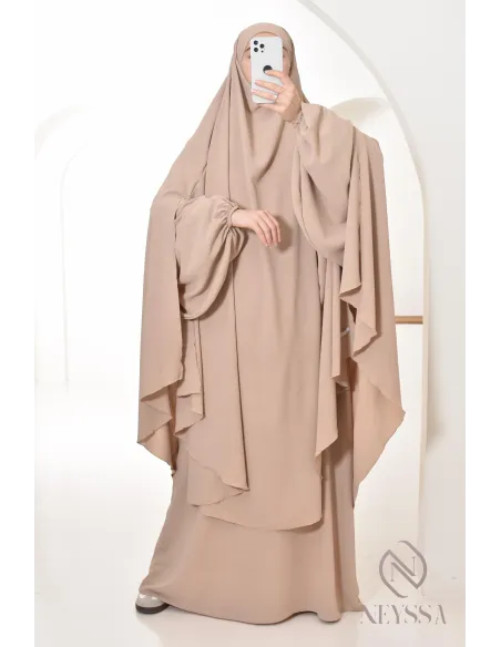 abaya khimar extra long in jazz, Neyssa Confection, made in France