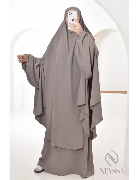 abaya khimar extra long en jazz, Neyssa Confection, made in France
