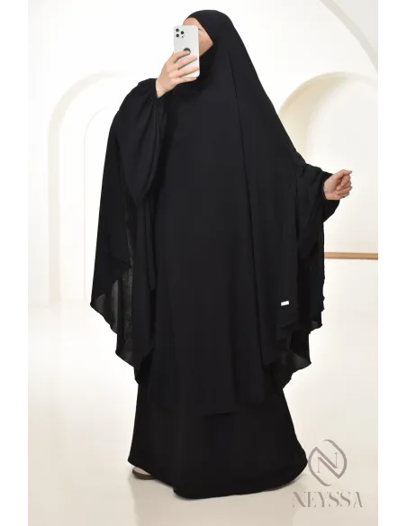 abaya khimar extra long in jazz, Neyssa Confection, made in France