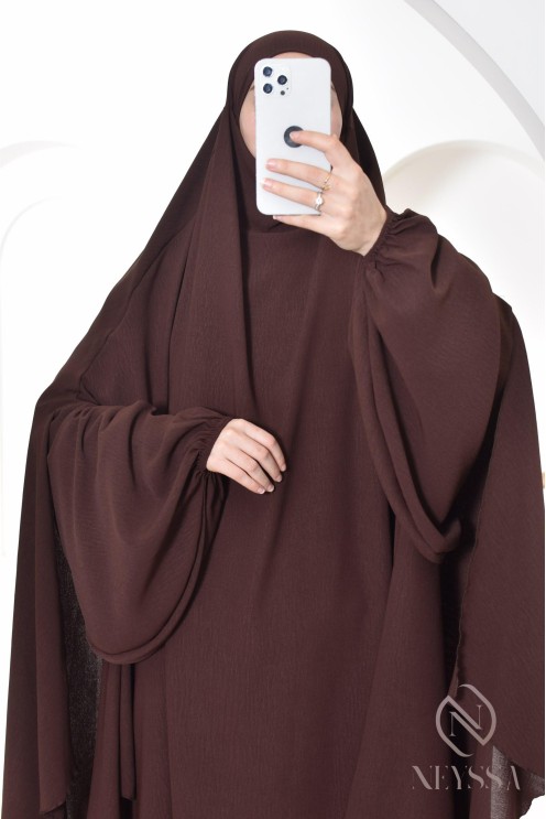 abaya khimar extra long in jazz, Neyssa Confection, made in France