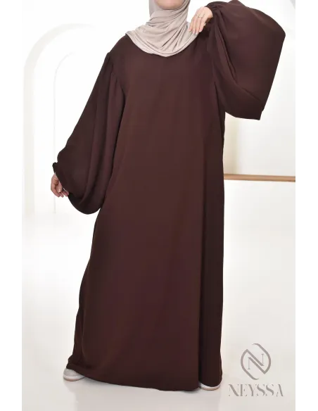 abaya khimar extra long in jazz, Neyssa Confection, made in France