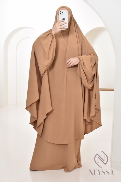 abaya khimar extra long en jazz, Neyssa Confection, made in France