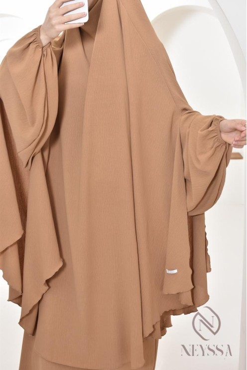 abaya khimar extra long in jazz, Neyssa Confection, made in France