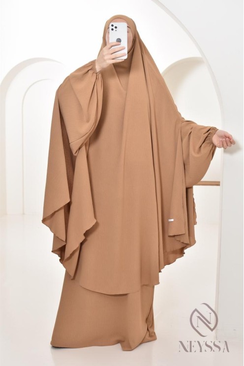 abaya khimar extra long in jazz, Neyssa Confection, made in France