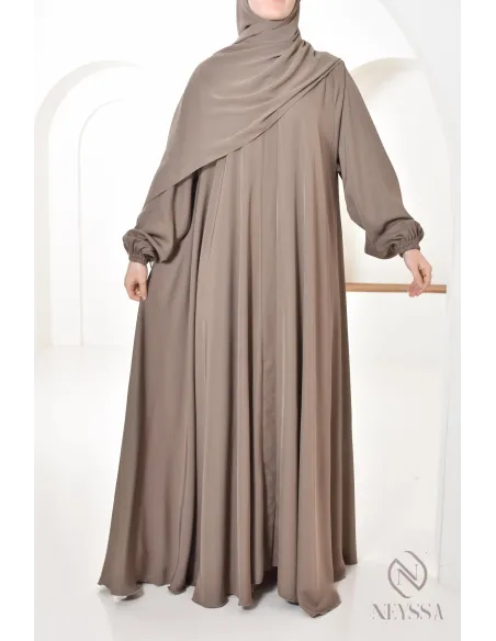 Abaya Umbrella Dubai taupe Konfektion von neyssa, Outfit-Idee