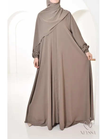 Abaya Umbrella Dubai taupe Konfektion von neyssa, Outfit-Idee