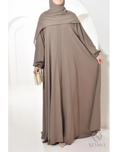 Abaya Umbrella Dubai taupe Konfektion von neyssa, Outfit-Idee