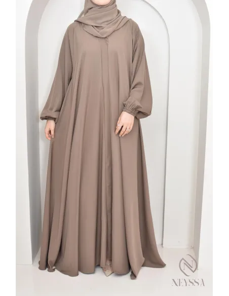 Abaya Umbrella Dubai taupe Konfektion von neyssa, Outfit-Idee
