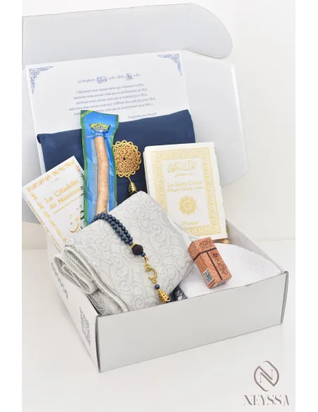 Box cadeau pour homme, idée de cadeau, tapis de prière, coran, ramadan
