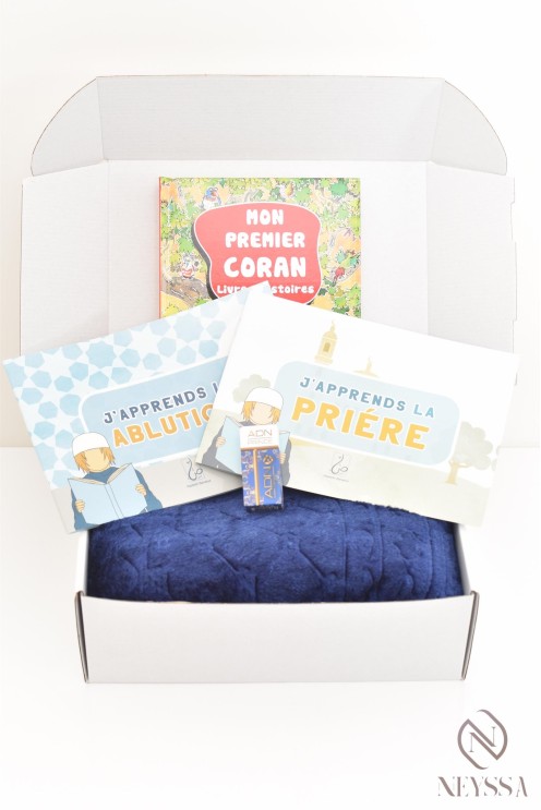 Box coffret cadeau pour petit garçon musulman, idéal pour offrir