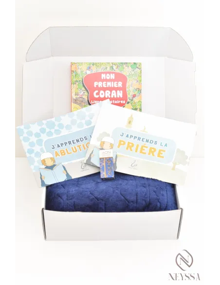 Box coffret cadeau pour petit garçon musulman, idéal pour offrir