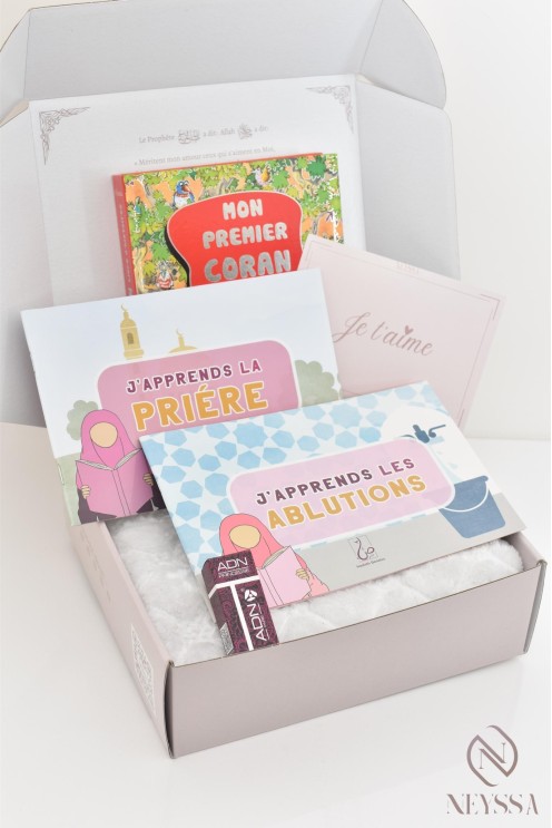 Coffret cadeau pour fille muslima prêt à offrir, idée cadeau fille