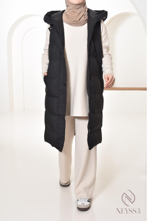Cotton Sleeveless Down Jacket