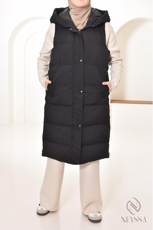 Gilet Long Polaire Sans Manches Femme – Pyjama Pilou Pilou