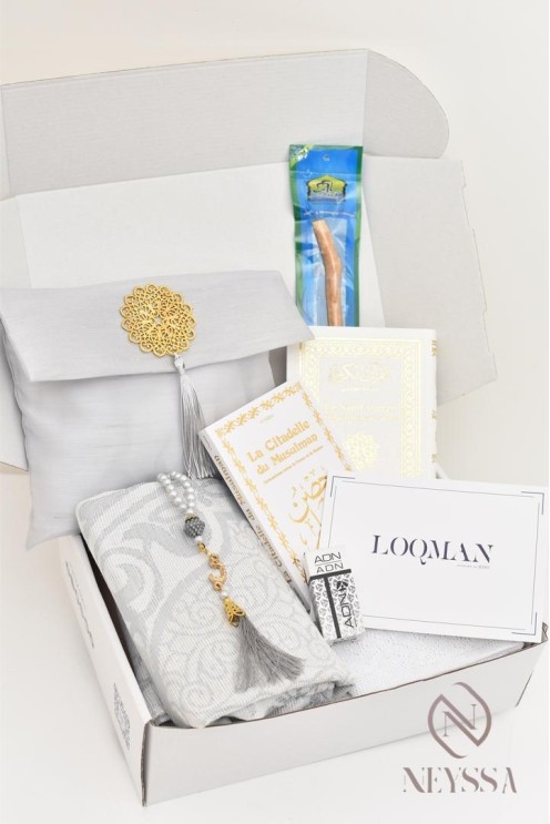 Men's gifts, prayer mat boxes, Koran, Muslim men's gift ideas