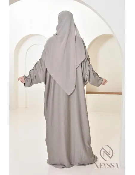  Abaya Dubaï longue pour femme moderne, abaya à strass pour femme 