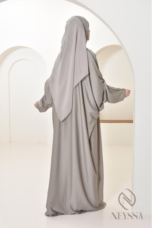  Long Dubai abaya for modern women, rhinestone abaya for women 