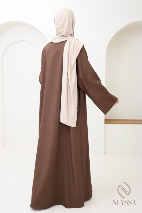 Muslim woman long abaya, woman pocket abaya, daily wear