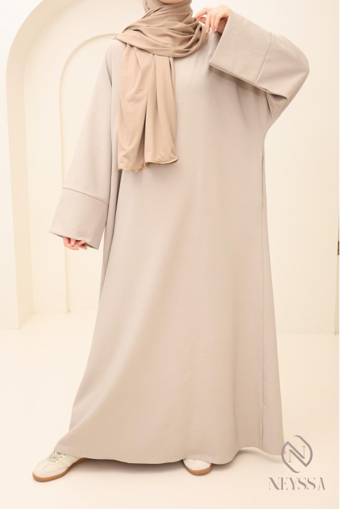 Muslim woman long abaya, woman pocket abaya, daily wear