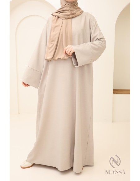 Muslim woman long abaya, woman pocket abaya, daily wear