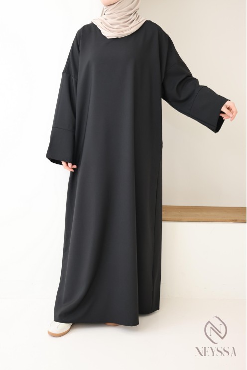Muslim woman long abaya, woman pocket abaya, daily wear