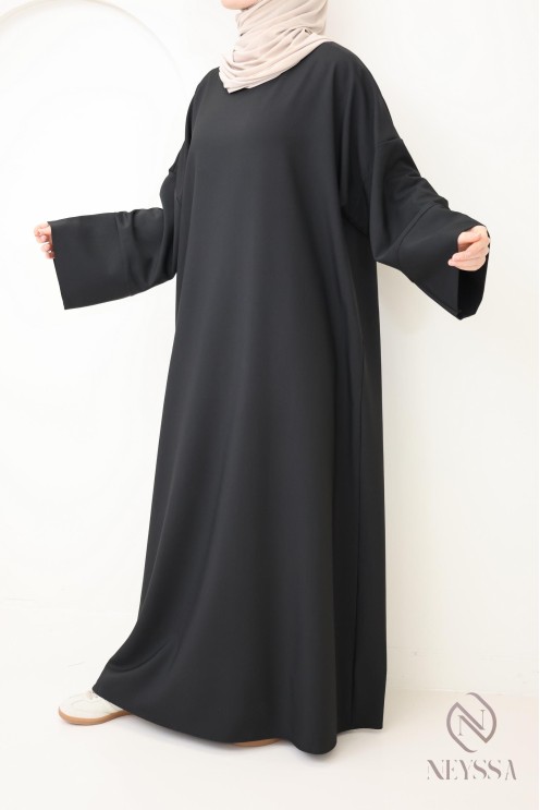 Muslim woman long abaya, woman pocket abaya, daily wear