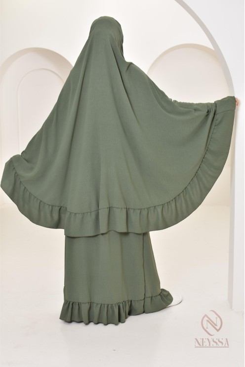 Geschenkbox für muslimische Frauen, Khimar-Rock-Set für Ramadan