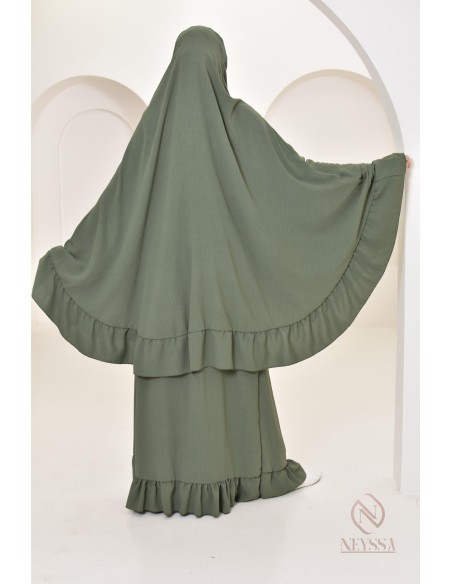 Geschenkbox für muslimische Frauen, Khimar-Rock-Set für Ramadan