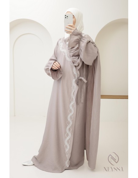 Gebetskleid für muslimische Frauen, integriertem Hijab für den Ramadan