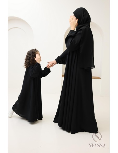 Abaya Umbrella Dubaï confection neyssa, mother-daughter combo AID 2025