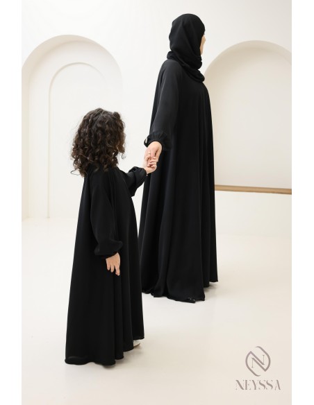 Abaya Umbrella Dubaï confection neyssa, mother-daughter combo AID 2025