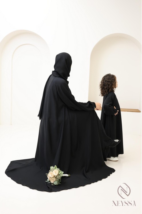 Abaya Umbrella Dubai Konfektion Neyssa, Mutter-Tochter-Combo AID 2025