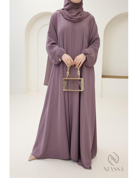 Abaya Dubai for Aid 2025 mother/daughter combo, confection by Neyssa