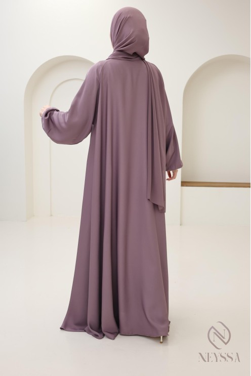 Abaya Dubai for Aid 2025 mother/daughter combo, confection by Neyssa